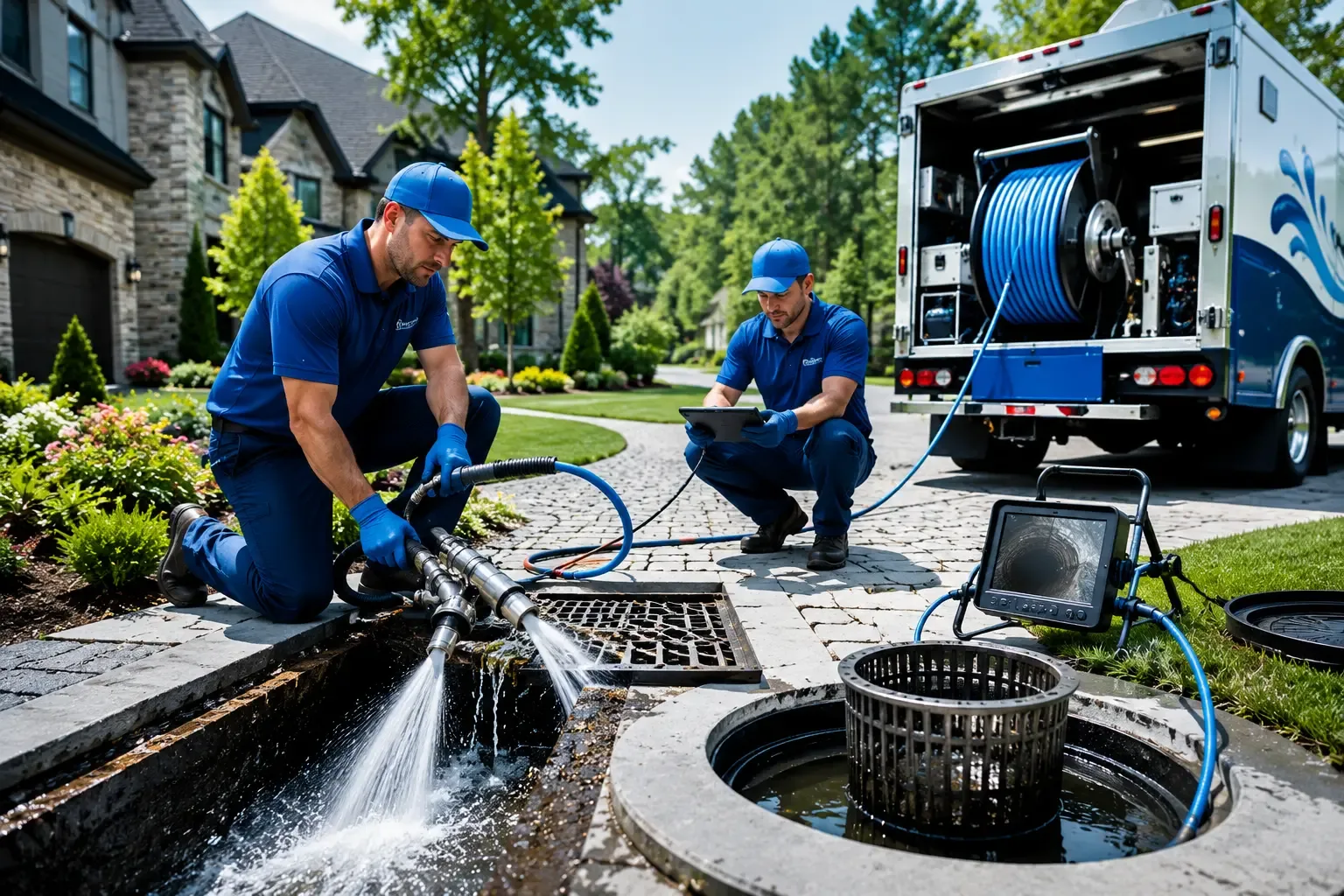 Local outdoor drain cleaning professionals in Carlton, PA