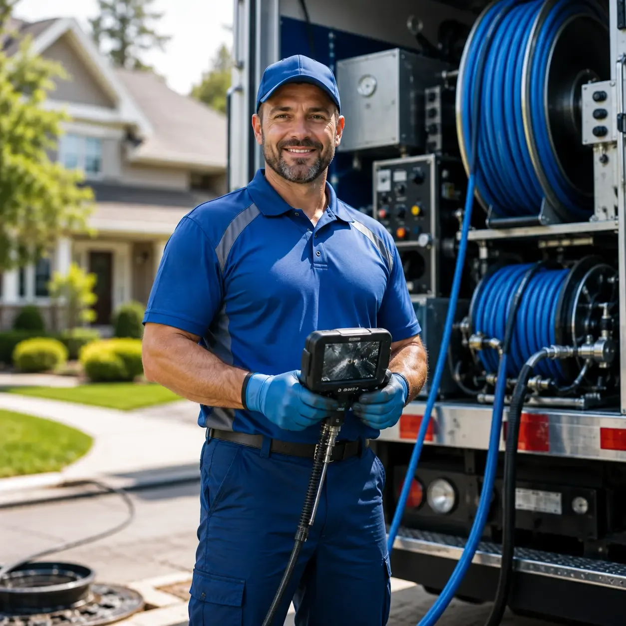 Local outdoor drain cleaning specialists in Carlton, PA